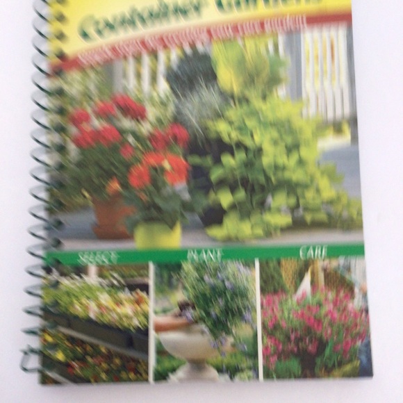 MIRACLE GRO CONTAINER GARDEN HOW TO WATERPROOF BOOK NWT - Picture 16 of 16